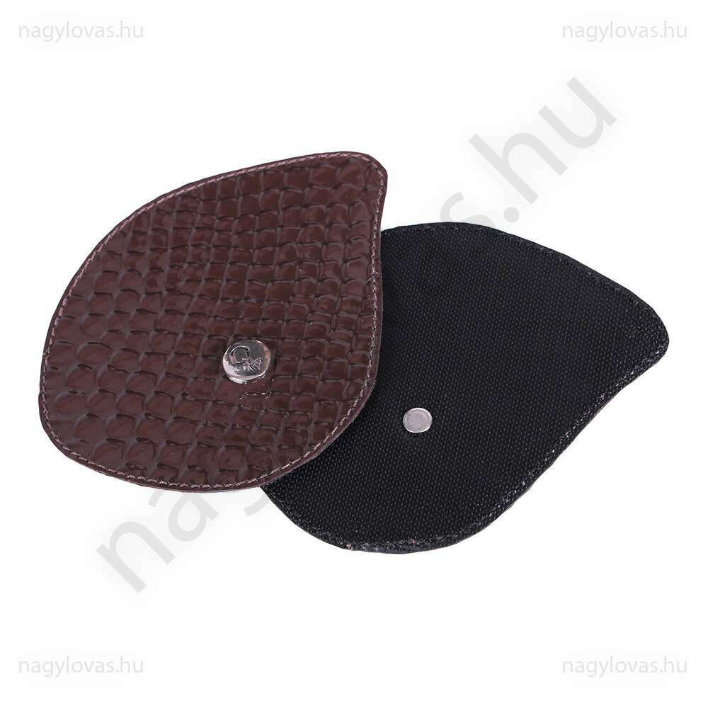 QHP Romy cserélhető csizmadísz kroko/barna  33/34