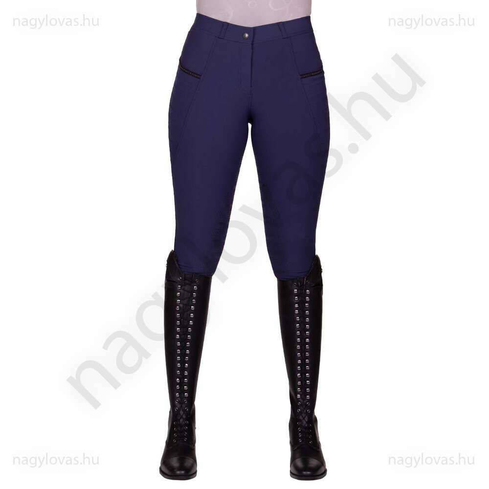 QHP Rylee női lovaglónadrág s.kék 44