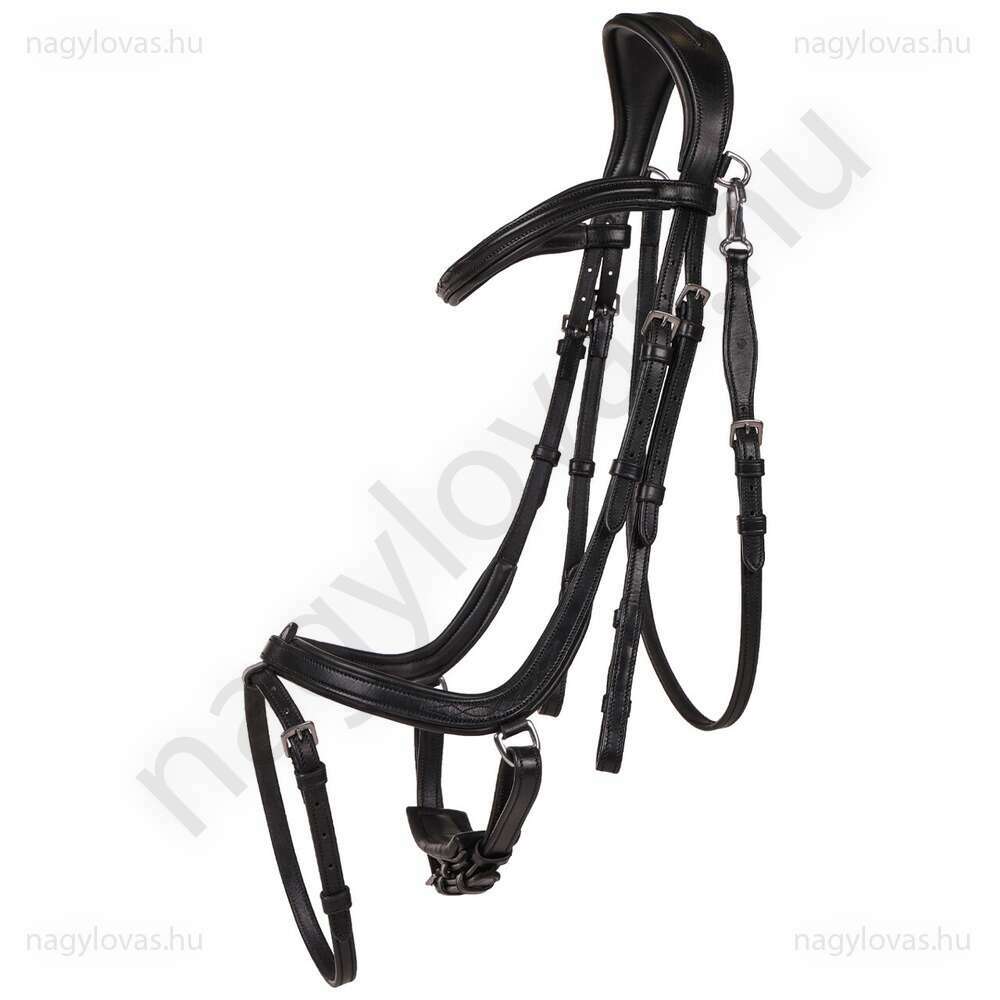 QHP Salerno kantár fekete póni