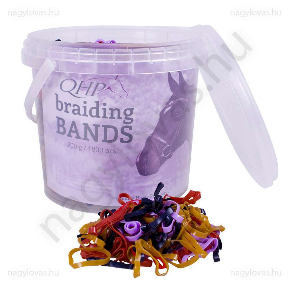 QHP SÖRÉNYGUMI széles színes 200G