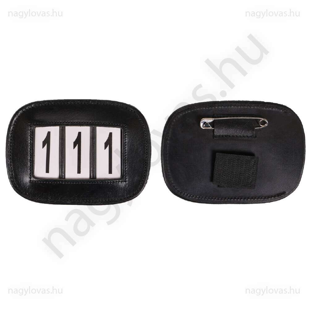 QHP számtartó szögletes - Fekete