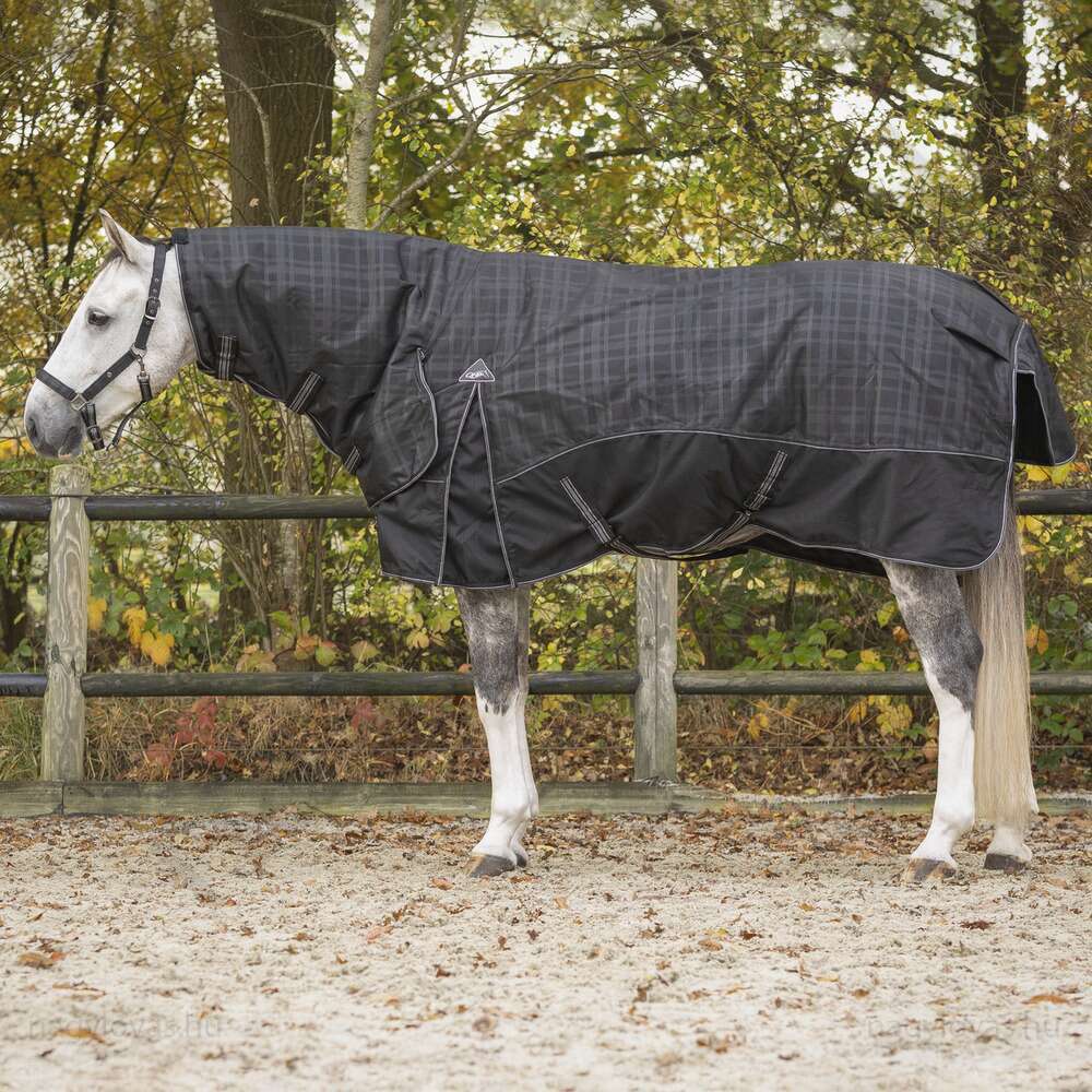 QHP téli karám lótakaró nyakrésszel 300 gr szürke 145 cm