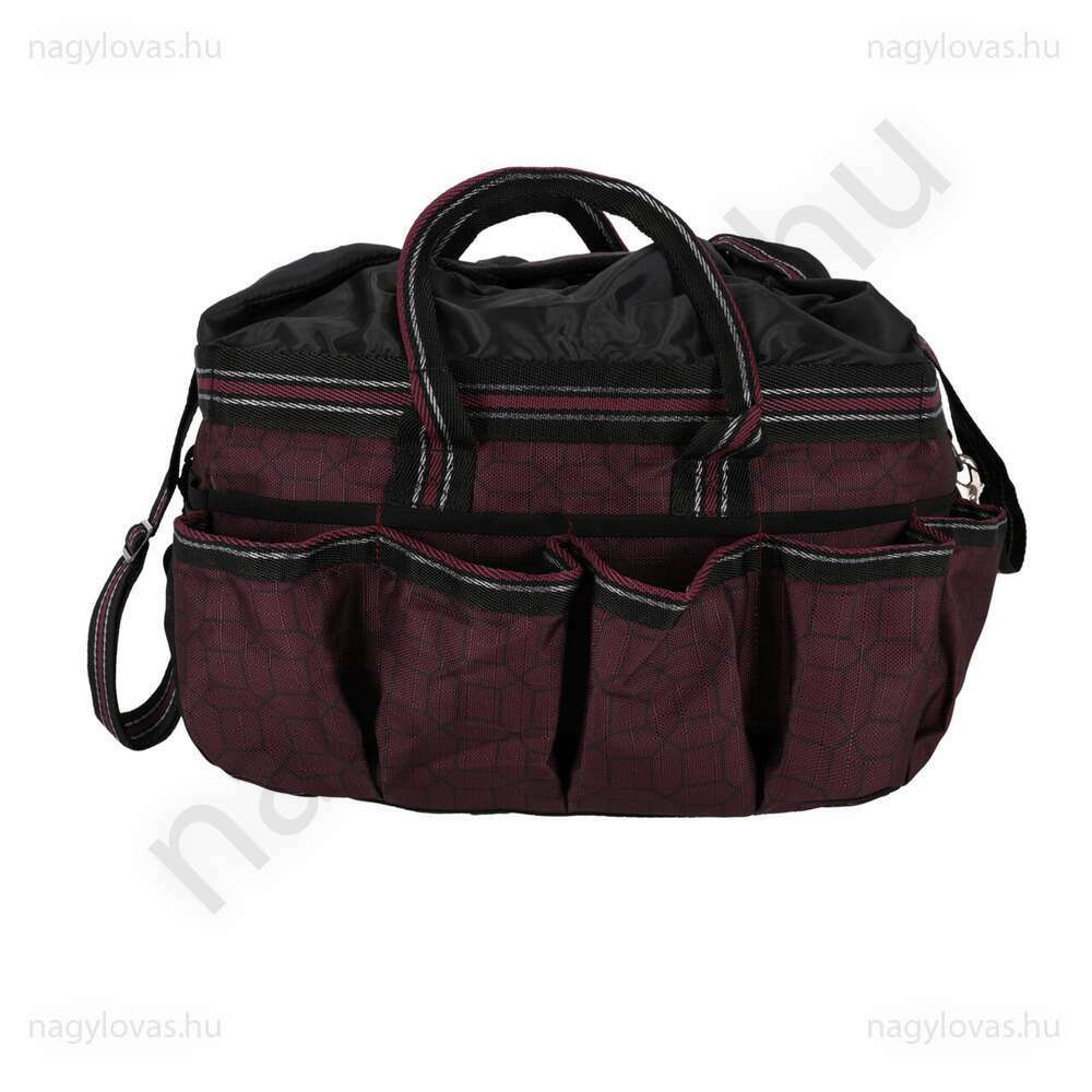 QHP tisztító táska 44X28X22cm wine red