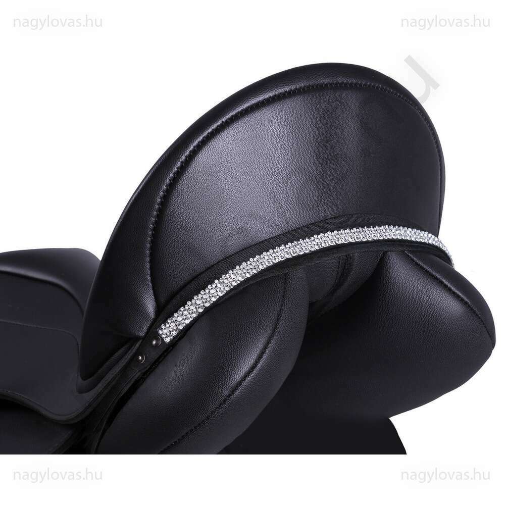 QHP Verbena nyeregékszer fekete/ezüst  póni