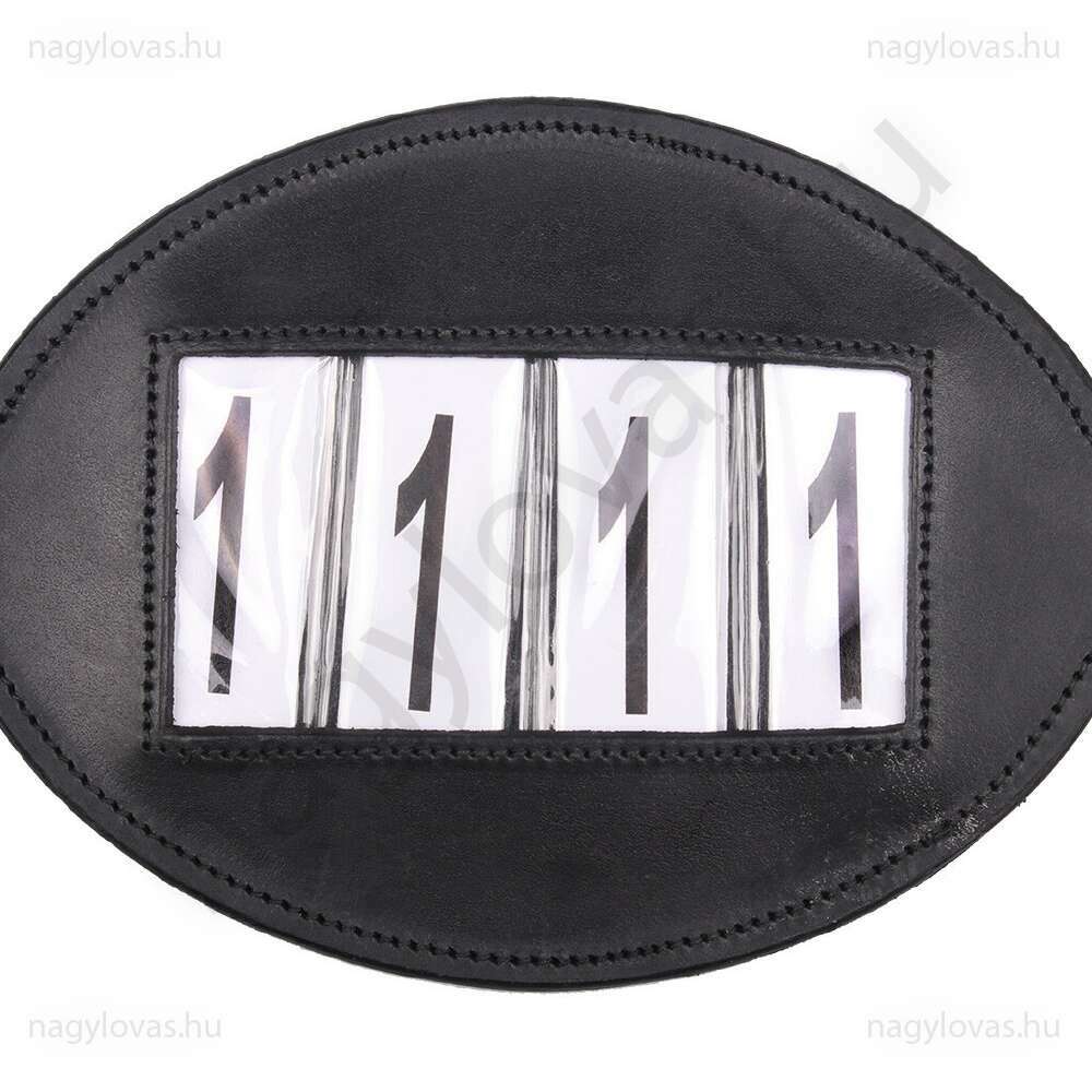 QHP versenyszám tartó 2db - Fekete