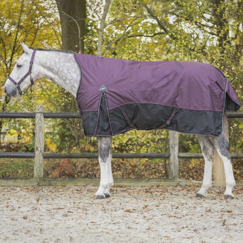 QHP  vízálló karám lótakaró  magasított nyakú 150 gr bordó 125 cm