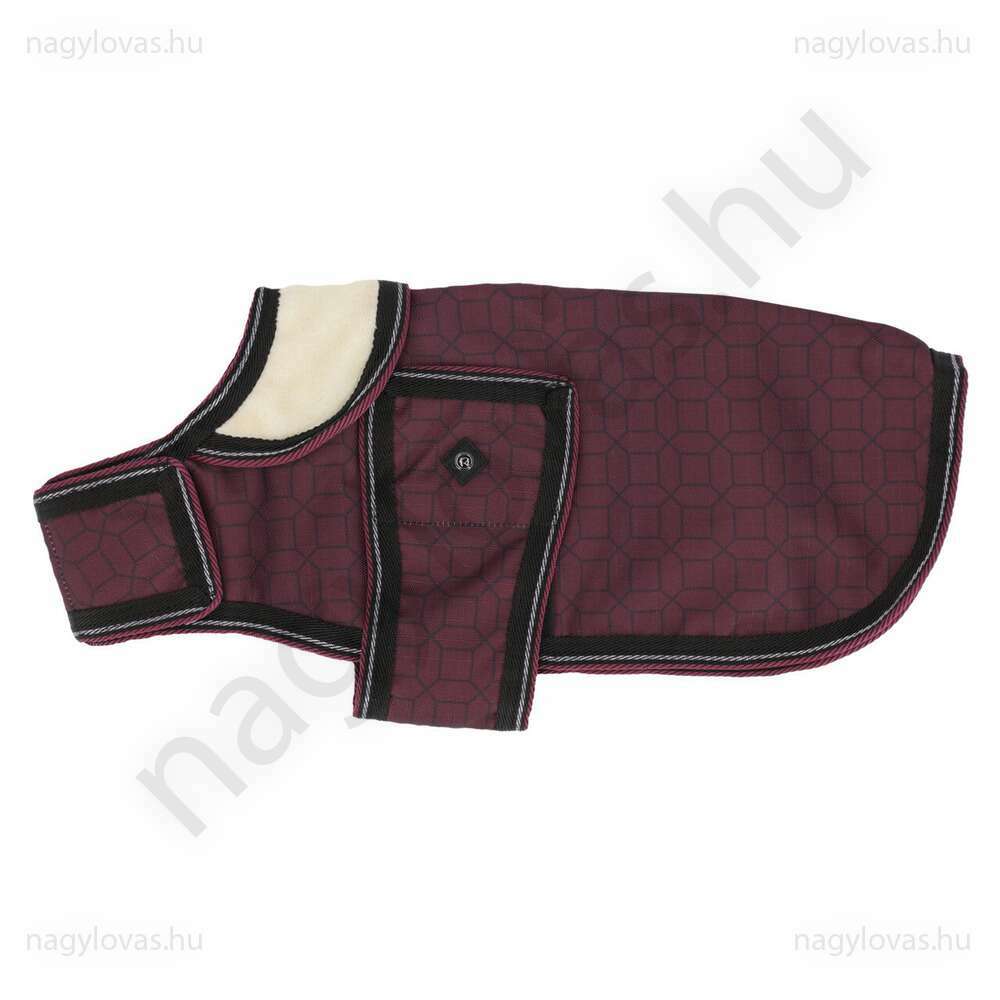 QHP  vízálló kutyaruha bordó 45 cm