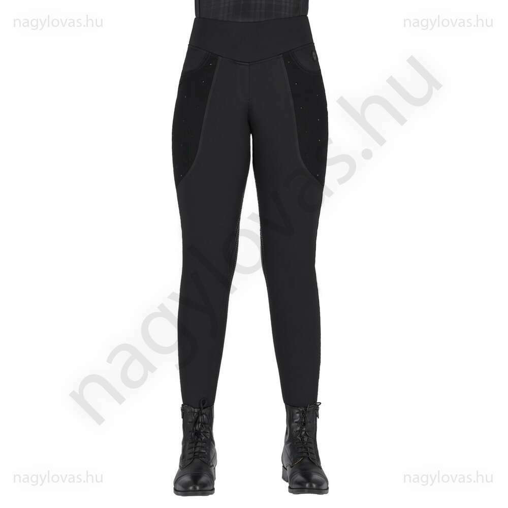 QHP Zahra lovaglóleggings fekete 38