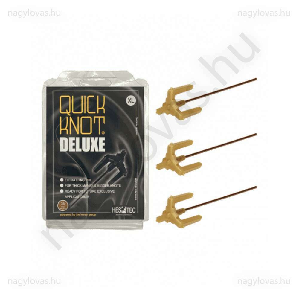 Quick Knot Deluxe sörényfonáshoz tű barna