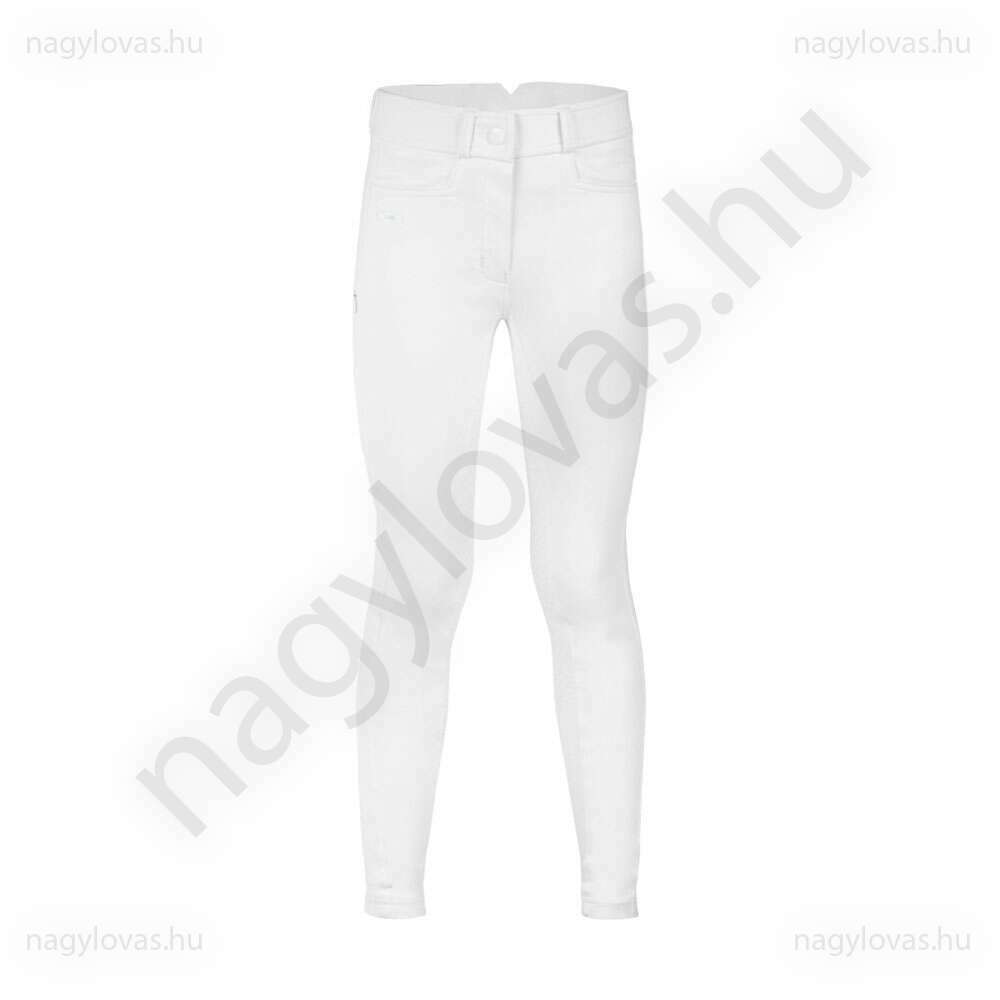 Riding World River gyerek lovaglónadrág fehér