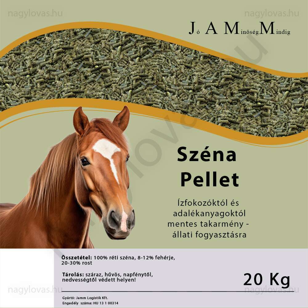 Széna pellet 20kg 