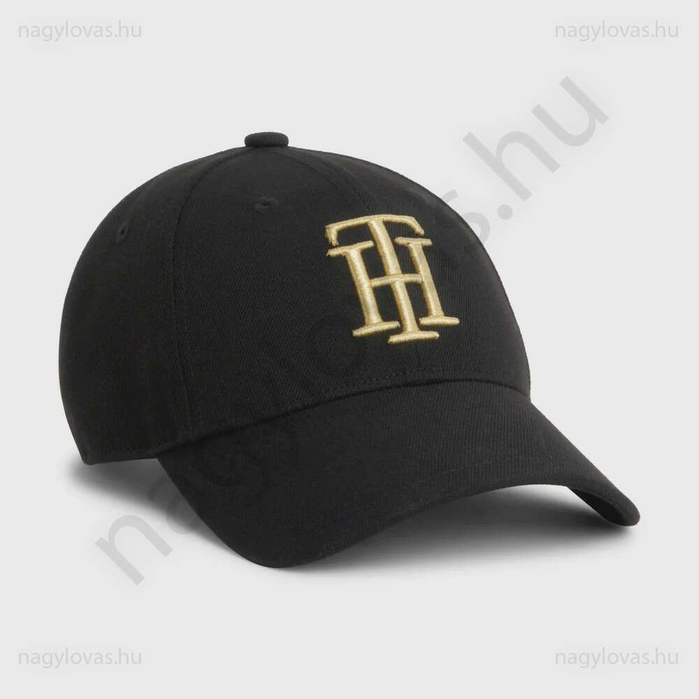 Tommy Hilfiger baseball sapka fekete TH