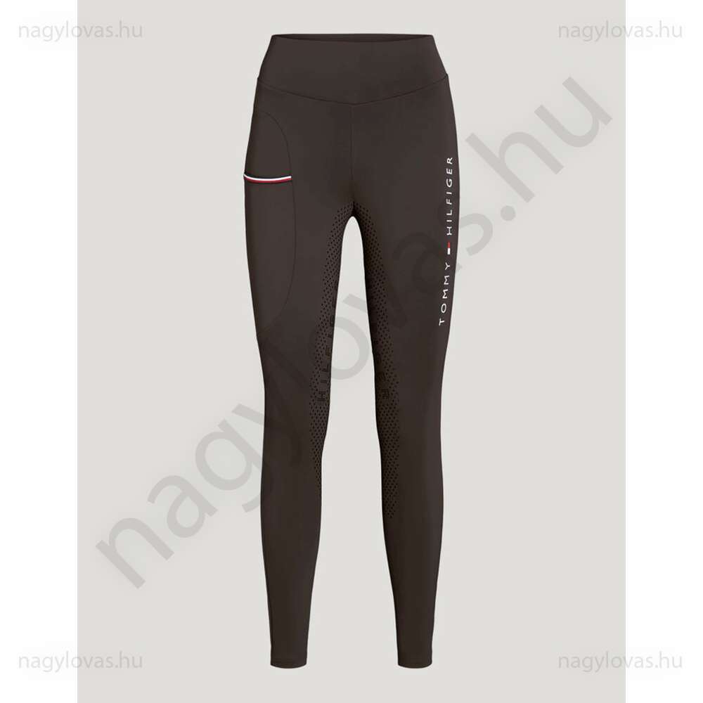 Tommy-Hilfiger Elmira Full Grip leggings cacao