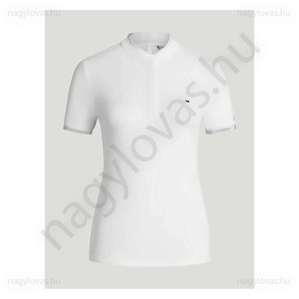 Tommy-Hilfiger Linsay női versenypóló fehér