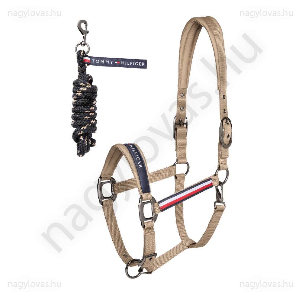 Tommy-Hilfiger Yale vezetőszárral taupe