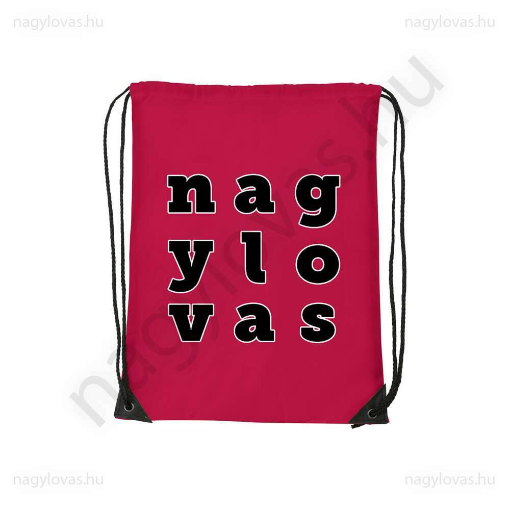 Tornazsák Nagy Lovas piros