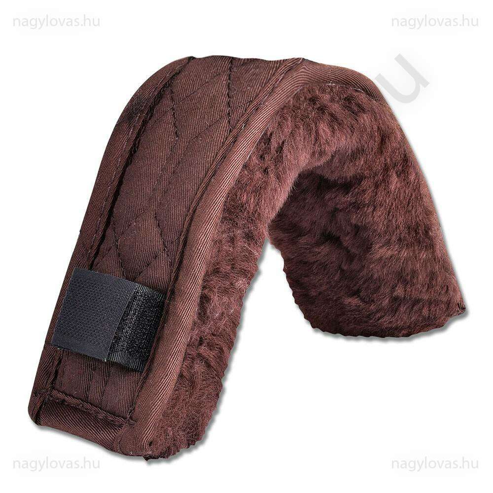 Waldhausen állszíjvédő bárányszőr barna 18cm