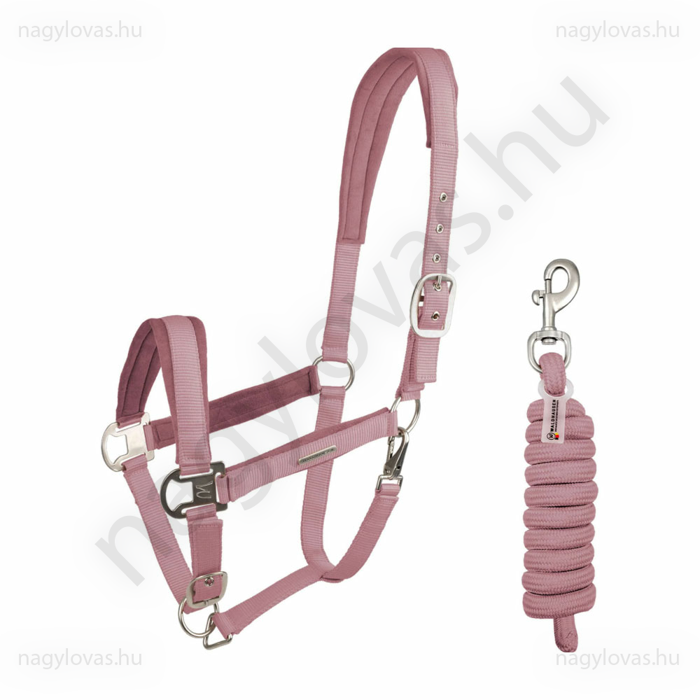 Waldhausen Velvet kötőfék dusky pink