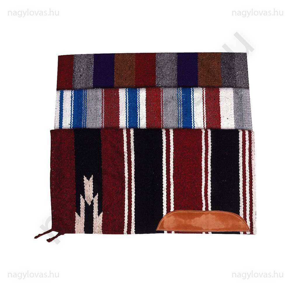 Westride navajo western nyeregalátét kék/fekete