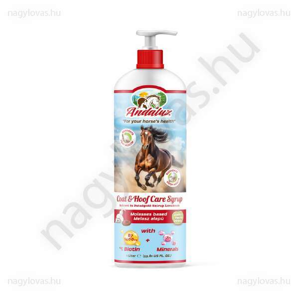 Andaluz Coat& Hoof Biotin Plus szirup 1l