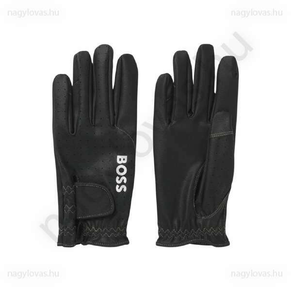 Boss Queens lovagló kesztyű fekete