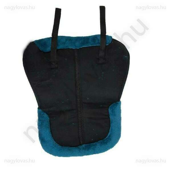 DominGo szabott szőrmés nyeregalátét sötétzöld