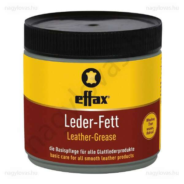 Effax Leder-Fett fekete bőrzsír 500ml