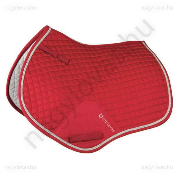 Equestro Jumping nyeregalátét piros