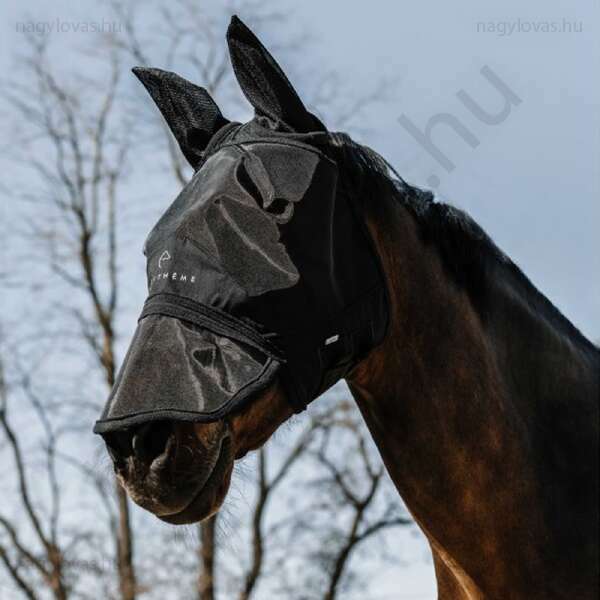 Equithéme Zipper légymaszk fekete