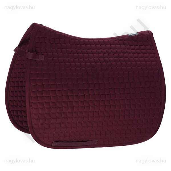 Eskadron Basic Cotton díjlovas nyeregalátét bordó