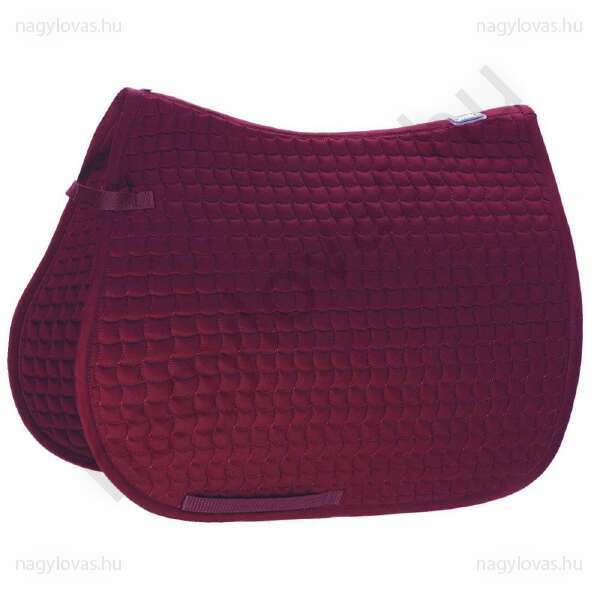 Eskadron Basic Cotton póni nyeregalátét bordó