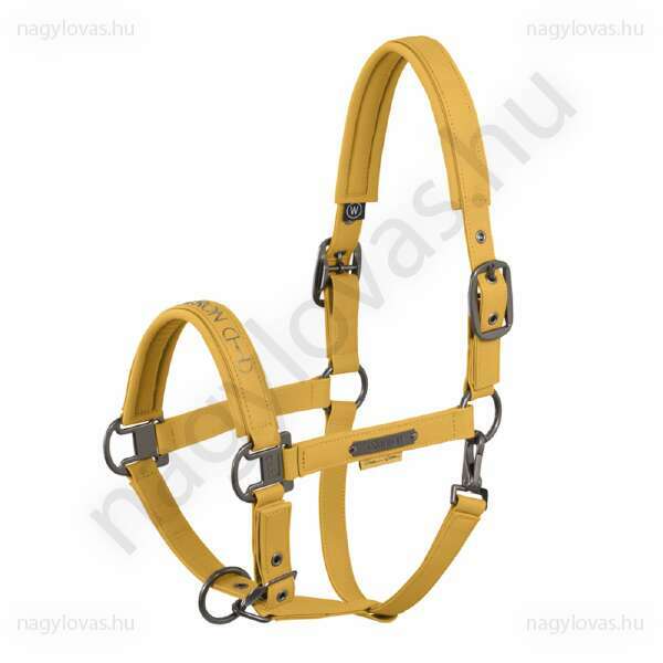Eskadron Faux Leather kötőfék sárga