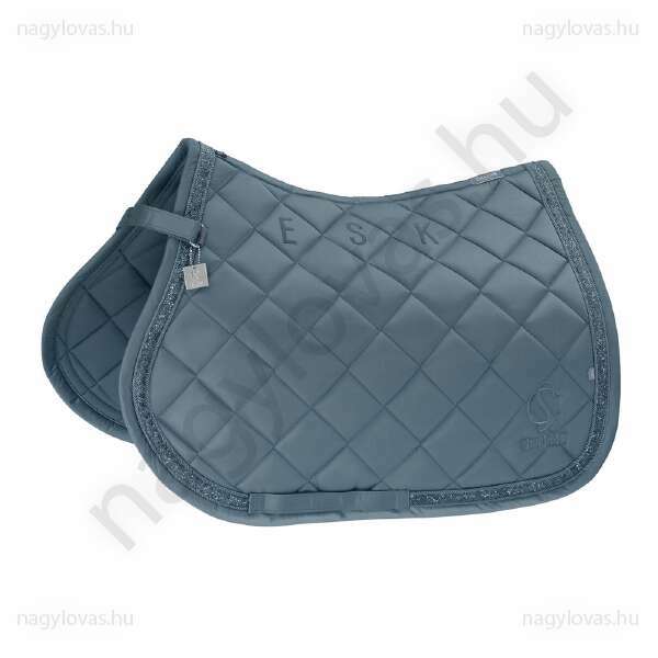 Eskadron Glossy Jewel  nyeregalátét steel blue