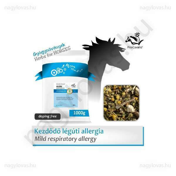 Fitocavallo Allerg gyógynövénykeverék lovaknak 1kg