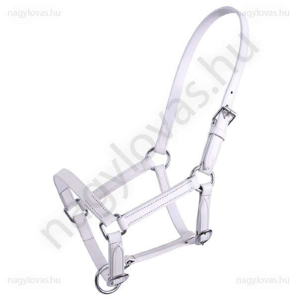 Foal head collar leather Chico White Falabella-foal 01
