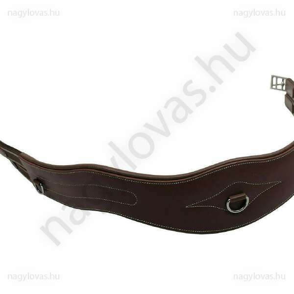Girth with luxury stitching Dark brown 115