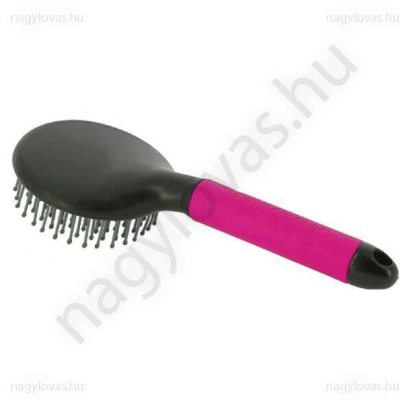 HippoTonic Soft kerek sörénykefe pink