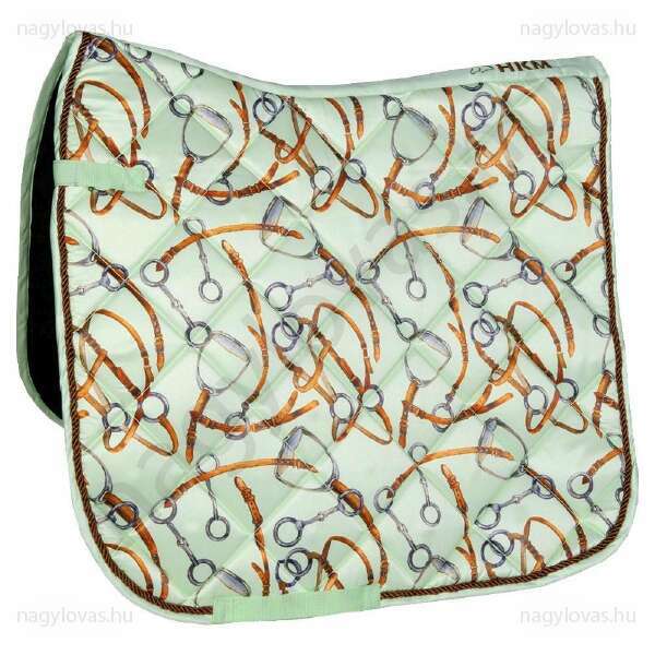 Hkm Allure díjlovas nyeregalátét menta