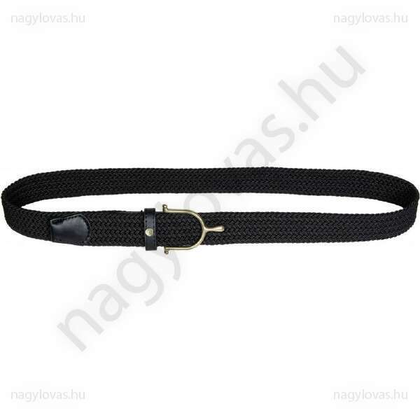 HKM Ann Elastic öv fekete 80cm