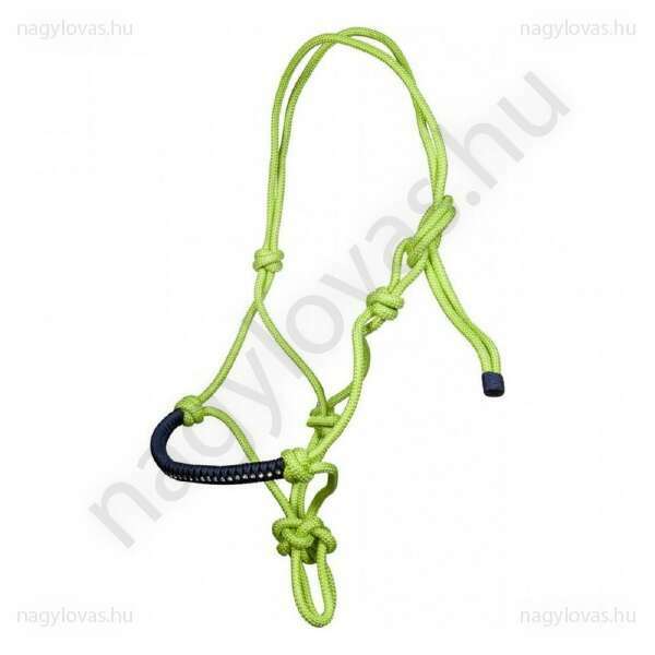 HKM Deco kötél kötőfék lime/navy