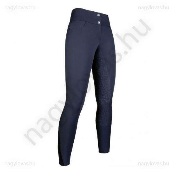 HKM Lara full szilikon lovaglónadrág kék