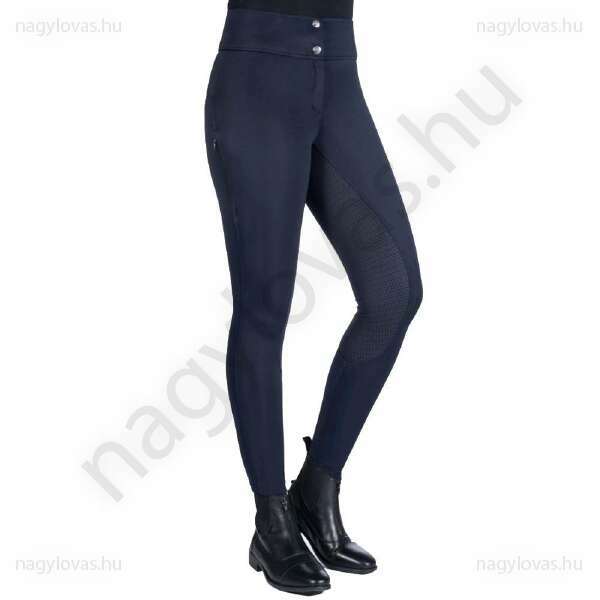 HKM Mila full szilikon lovaglónadrág kék