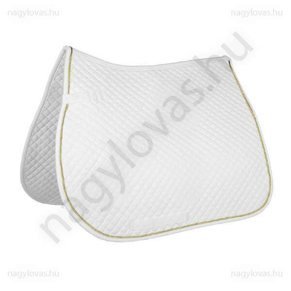 HKM nyeregalátét póni fehér/arany