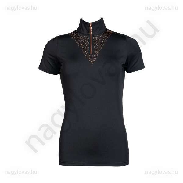 HKM Rosegold Glamour funkcionális póló fekete 