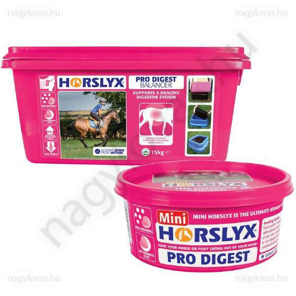 Horslyx Pro-Digest nyalható energiatakarmány 650g