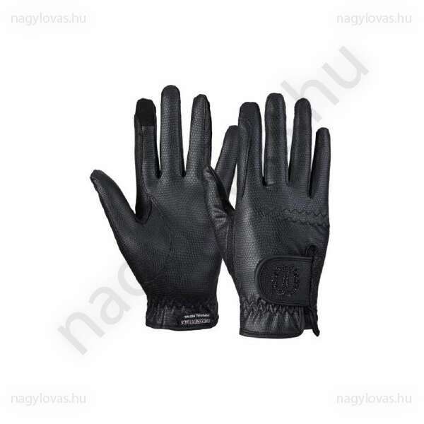 Imperial Riding Crystal kesztyű fekete