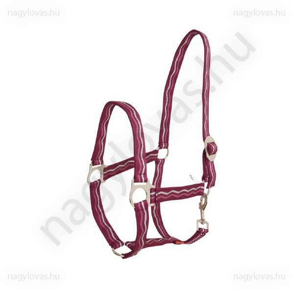 Imperial Riding Economic kötőfék bordó/ezüst