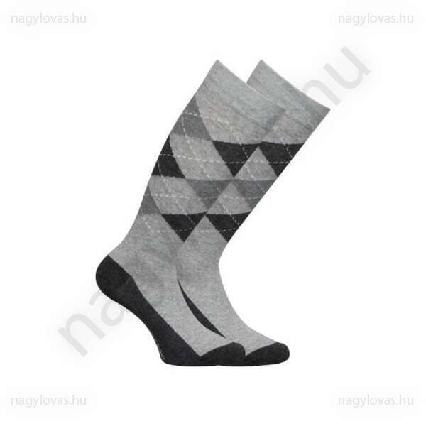 Imperial Riding káró mintás zokni grey