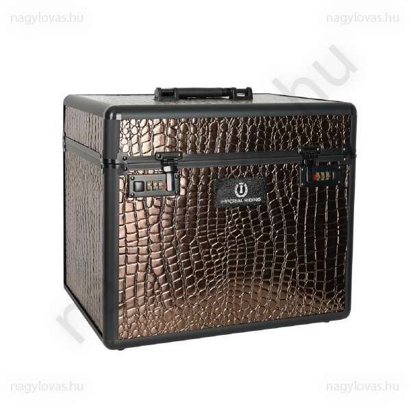 Imperial Riding Shiny Croco tisztítódoboz barna