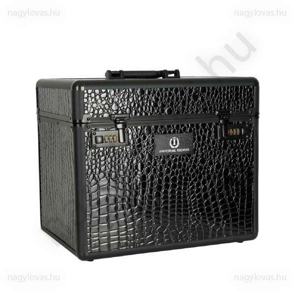 Imperial Riding Shiny Croco tisztítódoboz fekete